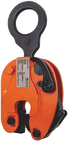 Caldwell Vertical Clamp for Lifting, Turning Curved Loads Caldwell Vertical Clamp for Lifting, Turning Curved Loads