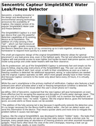 Sencentric Capteur SimpleSENCE Water Leak/Freeze Detector