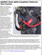 KNIPEX Tools ANSI-Compliant Tethered Tool System