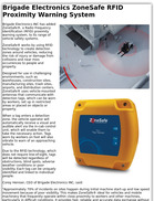 Brigade Electronics ZoneSafe RFID Proximity Warning System