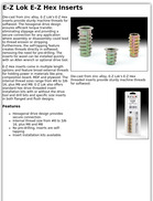 E-Z Lok Threaded Inserts and Kits for Softwood