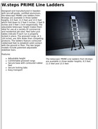 W.steps PRIME Line Ladders