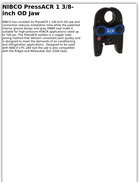 NIBCO PressACR 1 3/8-inch OD Jaw