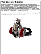 Titan Capspray X Series