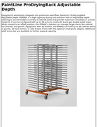 PaintLine ProDryingRack Adjustable Depth