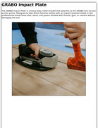 GRABO Impact Plate