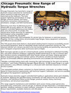 Products 10.14.26 Chicago Pneumatic New Range of Hydraulic Torque Wrenches