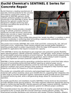Products 10.21.26 Euclid Chemical's SENTINEL E Series for Concrete Repair
