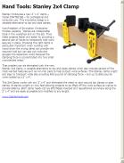 Stanley 2x4 Clamp