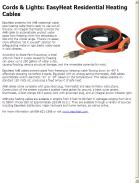 EasyHeat Residential Heating Cables
