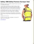 ERB Safety Premium Surveyor Vest