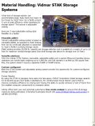 Vidmar STAK Storage Systems
