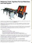 TigerSaw Ferrous Metal Saw and Feed System