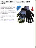 Global Glove Samurai CIA317INT Gloves