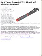 Crescent CPW12 12-inch self-adjusting pipe wrench