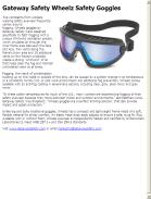 Gateway Safety Wheelz Goggles