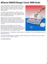 OHAUS 71168359 Rechargeable Battery FD