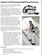 Festool CT SYS Compact HEPA Dust Extractor