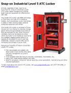 Snap-on Industrial Level5 ATC Locker