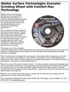 Walter Surface Technologies Xcavator Grinding Wheel