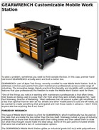 GEARWRENCH Customizable Mobile Work Station