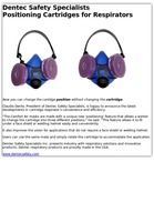 Dentec Safety Specialists Positioning Cartridges for Respirators