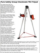 Pure Safety Group Checkmate TR3 Tripod