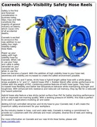 Coxreels High-Visibility Safety Hose Reels