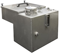 Buyers also offers a new 30-gallon, stainless steel reservoir with valve enclosure