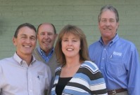 (L-R) Ken Lubbering, Mike Birkhold, Carol Shackelford, Terry Moore.