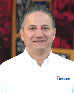 Weiler Abrasives, a leading provider of abrasives, power brushes and maintenance products for surface conditioning, is pleased to announce that after a comprehensive global search its board of directors has chosen Arjang “AJ” Roshan-Rouz as the next CEO.