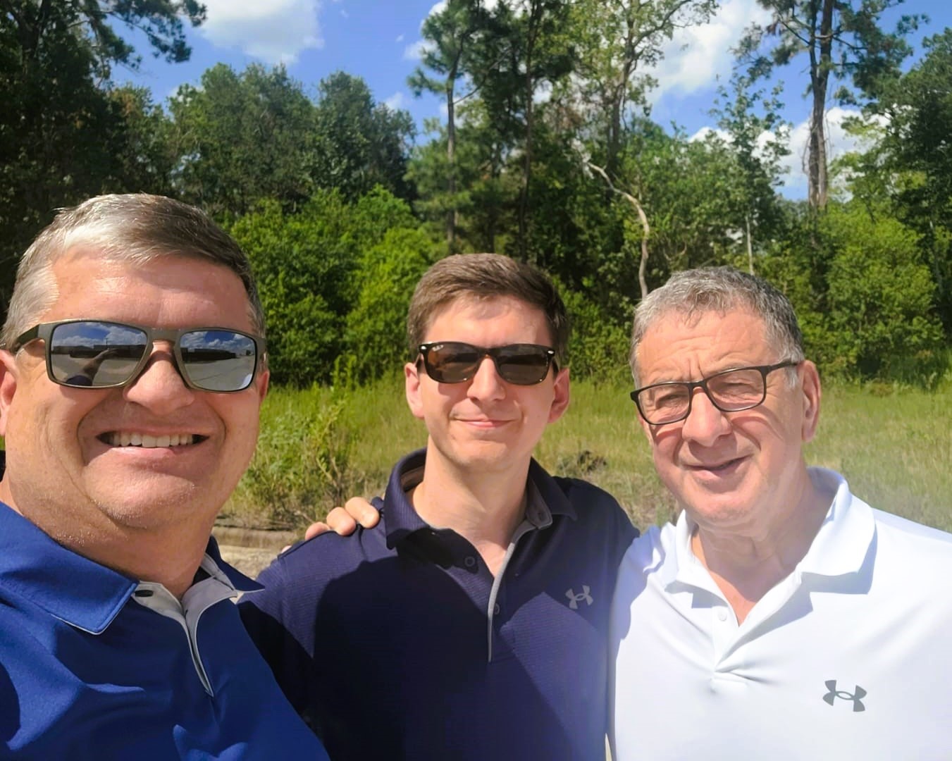 , L-R: Doug Ozolins, executive VP of ALR; Tim Battersby, business development manager at William Hackett; and Ben Burgess, director of William Hackett. 