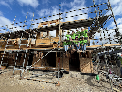 Viking Electric's Women Build for Chicago Habitat for Humanity