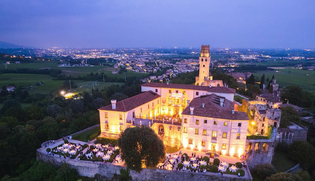 June 1, 2022 will stand as a signiOn June 1, 2022, Omer's Golden 50th Anniversary party took place at the castle of "San Salvatore" in the picturesque village of Susegana, Italy.