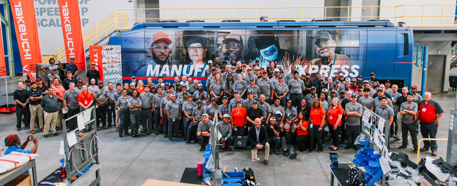 Takeuchi South Carolina plant employees