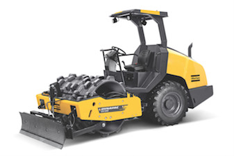 The Atlas Copco Dynapac CA1300 features a Tier 4 Final, 75-horsepower Kubota diesel engine.