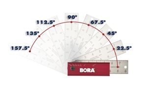 The Bora multi-angle adjustable square