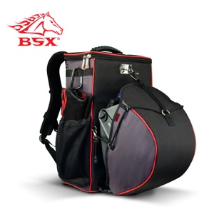 Protecting your helmet and storing your gear just got a whole lot easier with Revco Industries’ newest addition to their BSX line of extreme welding gear. Designed exclusively for welders, the GB100 gear pack offers numerous innovative and thoughtful features.