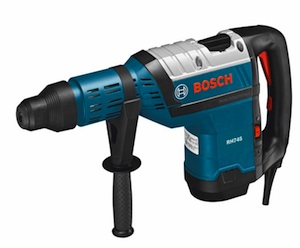 The Bosch RH745 delivers 7.6 ft. lbs. of impact energy which helps users improve jobsite efficiency by drilling up to 10 percent faster than its predecessor model, the 11263EVS.