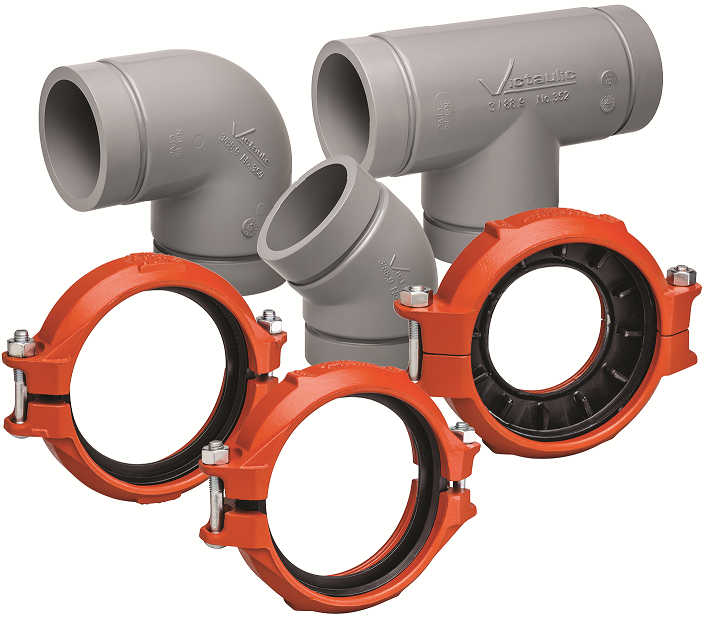 Victaulic Grooved Joining Solution for CPVC Pipe Contractor Supply