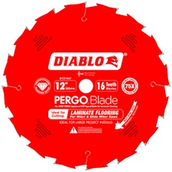 Freud America, Inc. is introducing the first saw blades specifically designed for cutting laminate flooring in a miter saw chop application; yet delivers fantastic results in a slide or table saw. 