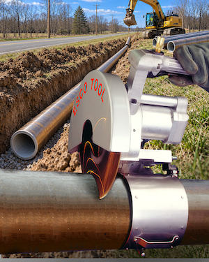 ESCO's MILLOG APS-438 Air Powered Saw