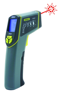 With its exceptionally broad measurement range of -40° to 1076°F (-40° to 580°C), the new 12:1 Wide Range Infrared Thermometer (IRT657) from General Tools & Instruments is perfect for testing and troubleshooting a wide variety of systems and components.