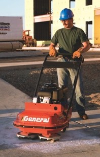 General Equipment Company’s SG24/G gasoline powered surface grinder features various grinding systems for breaking up deposits; cleaning concrete, asphalt and tile; producing exposed aggregate slabs; and polishing delicate surfaces. 