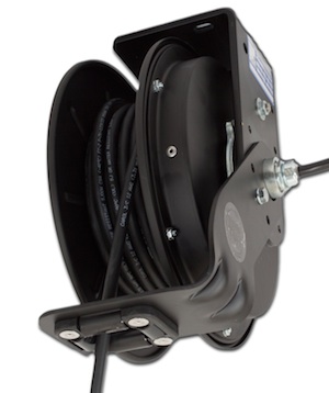 KH Industries, U.S. manufacturer of industrial grade portable power and lighting products has expanded its RTB cord reel series to include black powder-coated industrial cord reels