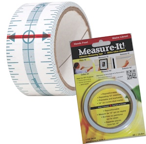 How I Use Rolls of Adhesive Ruler Tape