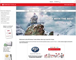 Count On Tools has redesigned the Web site for its PB Swiss Tools line.