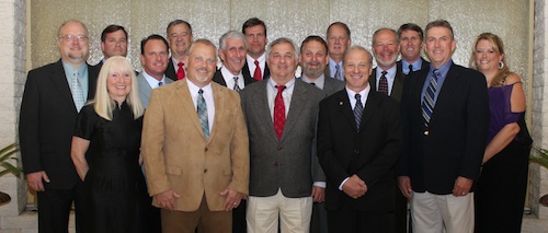 The Concrete Sawing & Drilling Association (CSDA) is pleased to announce new 2013 Board members and Officers, who were elected at the 41st Annual CSDA Convention and Tech Fair, held February 28 – March 2, 2013.  Elected to serve a two-year term as President was Judith O’Day (front left), Terra Diamond Industrial, Salt Lake City, Utah.