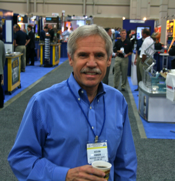  Western Tool’s Kevin Kiker noted high levels of networking at this year’s STAFDA show, which he saw as people positoning  themselves for better sales in  the recovery.