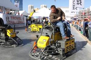 The third annual Wacker Neuson Trowel Challenge competition will take place during the World of Concrete, January 18-21, 2011, Las Vegas.  